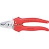 Cable shears with spring clip 165mm